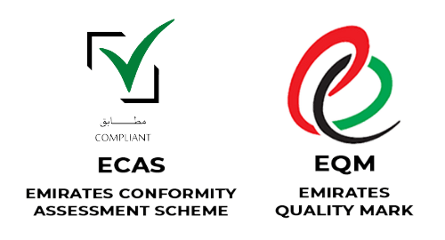 ECAS and EQM logo