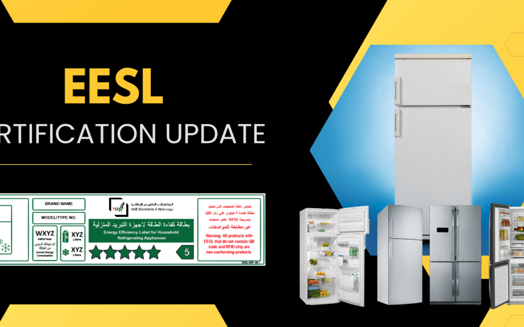 EESL Certification: MoIAT Update for Refrigerators